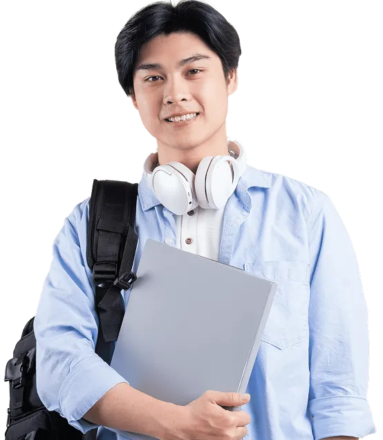 asian male student